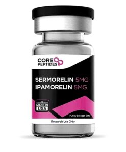 Sermorelin- en Ipamorelin-mengsel (10 mg)